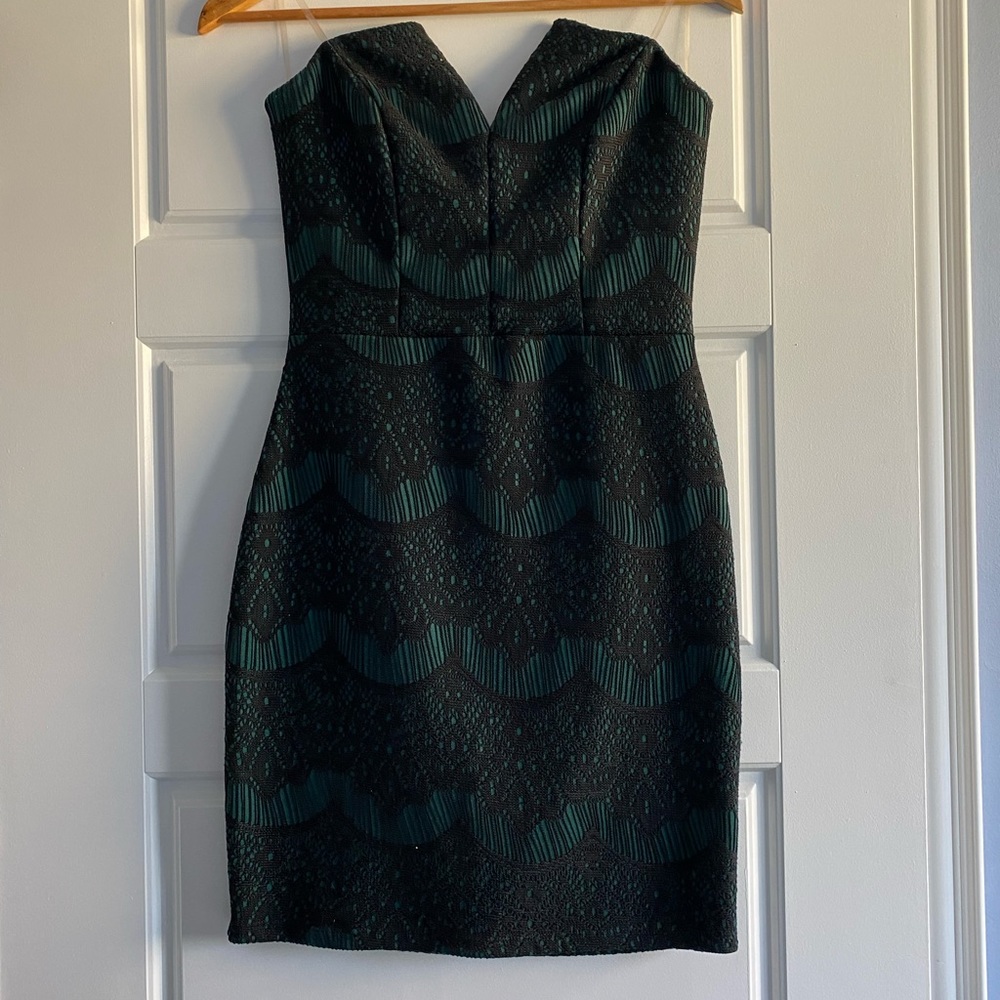 Strapless Mendocino Body Con Dress